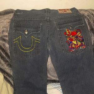 True religion mens jeans sz34-32 Joey's/blur